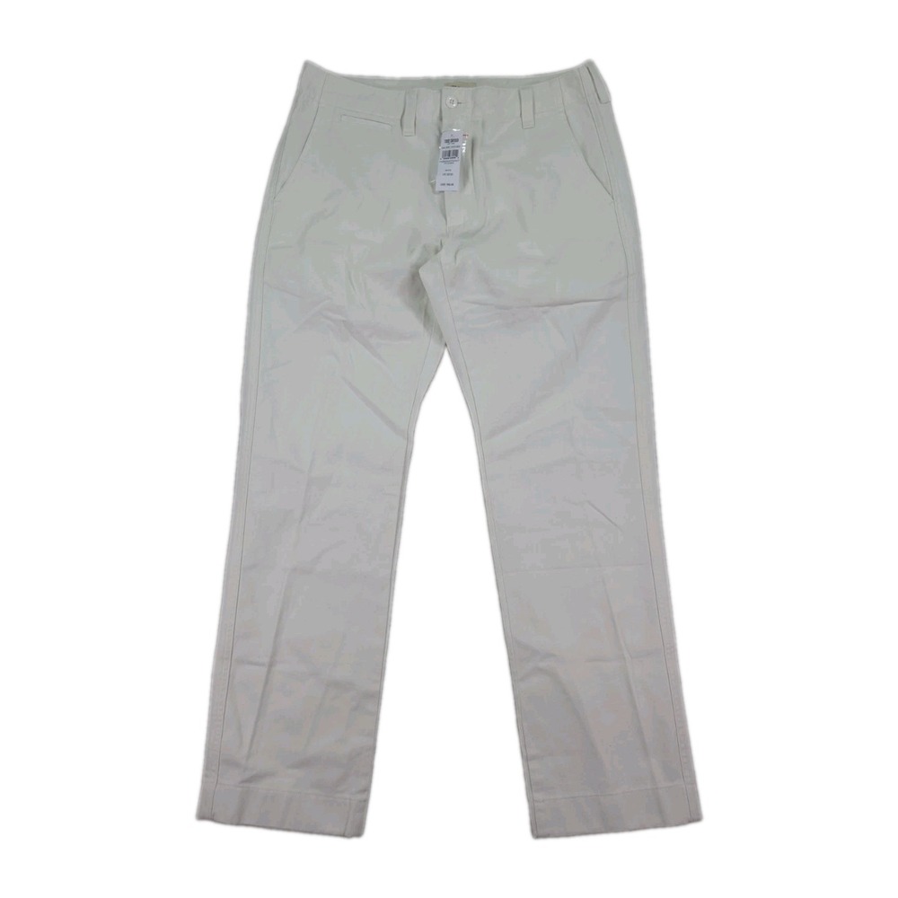 New Todd Snyder Straight Fit Chino Pants Mens 32x30 White